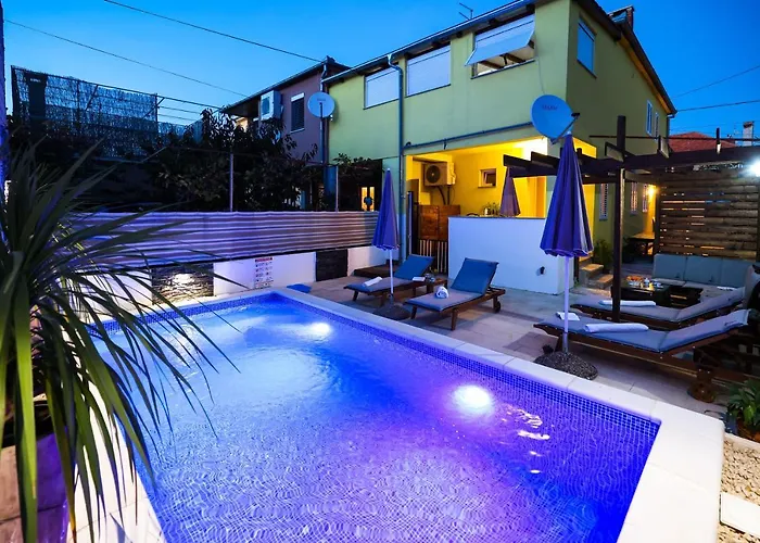 Apartment Rustica Zadar With Exclusive Use Of The Pool-Ground Floor